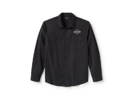 Hemd "B&S Solid black"
