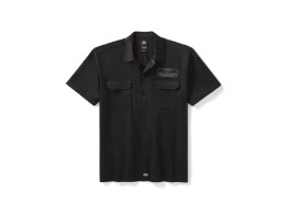 Hemd "Dickies X H-D Eagle Work Shirt Black"