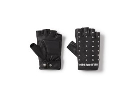 Handschuh "H-D Studded Leather Fingerless Riding Gloves"