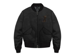 Jacke "Willie G® Dark Custom Bomber Jacket"