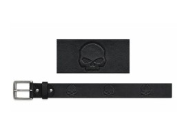 Gürtel Harley-Davidson® Leder Gürtel „Skull Repeat“ 