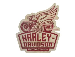 Blechschild"H-D Winged Motorcycle Metal Sign"