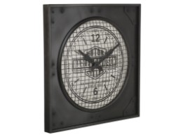Wanduhr "H-D Industrial Metal Clock"