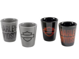 Harley-Davidson®Gläser Set ''Open B&S Fade Shot Glass Set''
