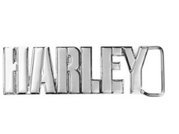 Gürtelschnalle "Harley Font"