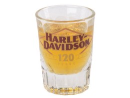 Shotglas "H-D 120th Anniversary"