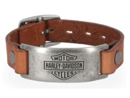 Armband " Plate Leder "