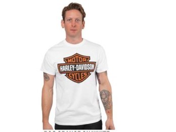 T-Shirt "B&S Orange and White"