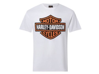 T-Shirt "B&S Orange on White"