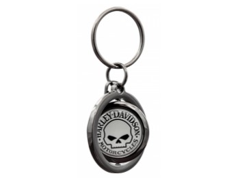 Schlüsselanhänger "Harley Spinner Skull"