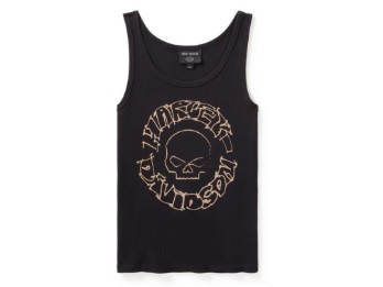 Top "Willie G Skull Ribbed" 