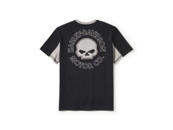Shirt "Willie G Skull Colorblock" 