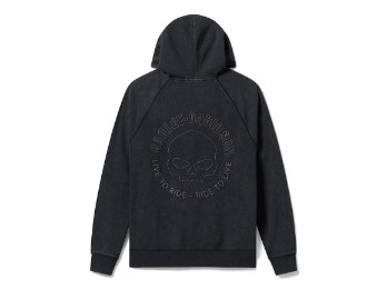 Pullover ''Willie G™ Dark Custom Skull Pullover Hoodie''