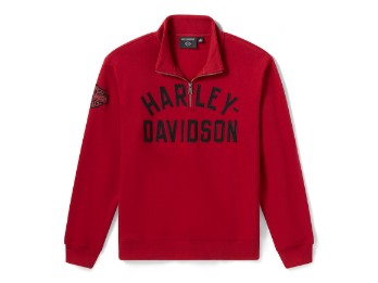 Pullover ''H-D® Essential 1/4 Zip Pullover Fleece''