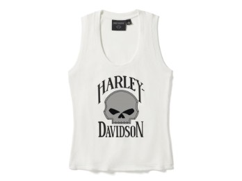 Top "Willie G Skull Ribbed Tank" 