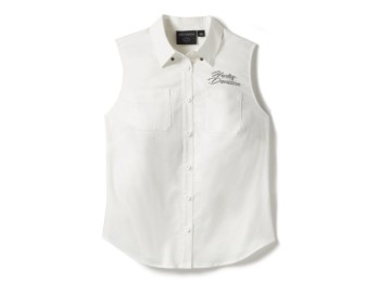 Bluse "Essential Bling Button Front Tank"