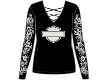 Longsleeve ''Chrome & Roses''