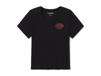 T-Shirt ''Bling Thorns & Talons V-Neck – Harley-Davidson®''