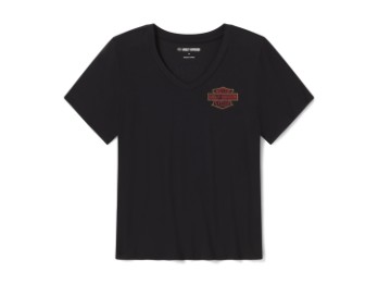 T-Shirt ''Bling Thorns & Talons V-Neck – Harley-Davidson®''