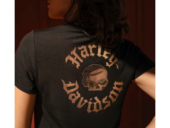 T-Shirt ''Willie G™ Skull Scoop Tee – Harley-Davidson®''