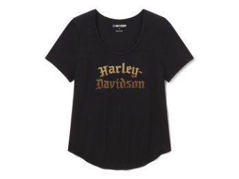 T-Shirt ''Willie G™ Skull Scoop Tee – Harley-Davidson®''