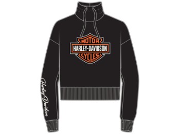Hoodie ''H-D Essential Fleece Funnel Neck''
