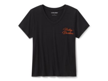 T-Shirt  "Essential Bling V-Neck"