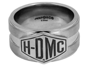 Ring "Steel H-DMC Silver&Silver"
