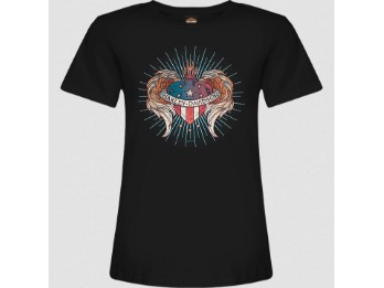 T-Shirt "Harley Heart USA"