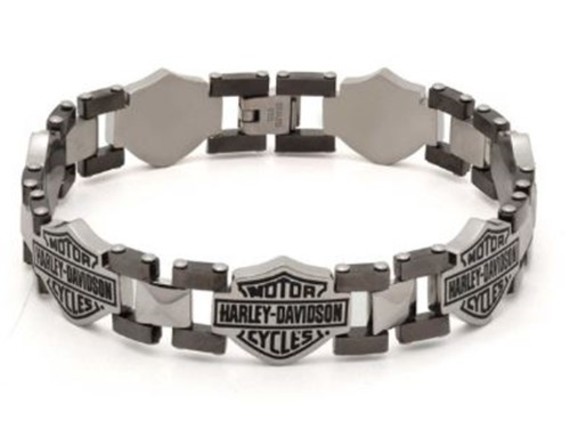 34B00241, Armband "B&S Two Tone Link"