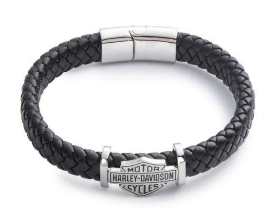 34B00248, Armband "B&S Bolted Thick Leather"