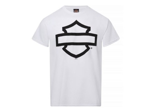 40294853, Herren Shirt "Open B&S on White"