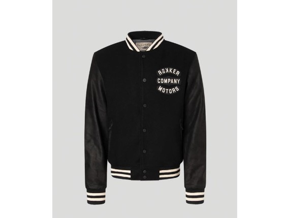 544142/L, College Jacke ''Black/White''