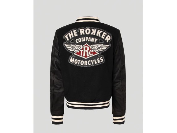 544142/L, College Jacke ''Black/White''