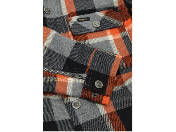 546665/L, Fahrerhemd "Memphis Orange"