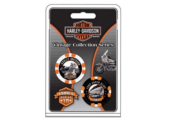 6829-S18, Poker Chip "H-D Vintage Collection"