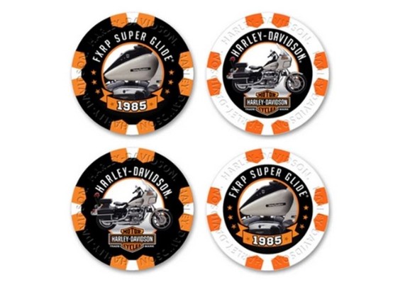 6829-S18, Poker Chip "H-D Vintage Collection"