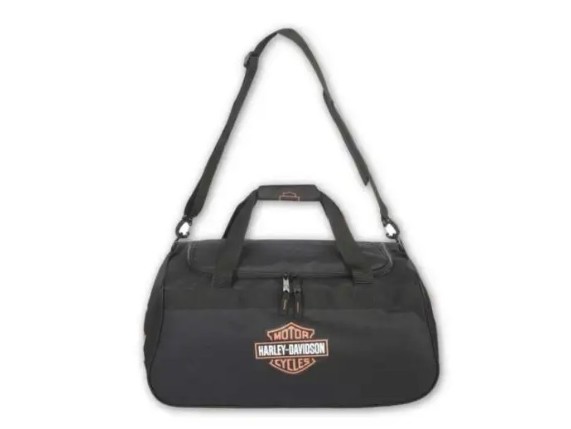 90410-BLKORG, Tasche "Graphic B&S Duffel w/side Sh