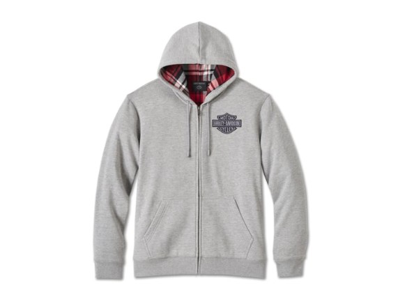 96009-25VM/000M, HOODIE-KNIT,GREY