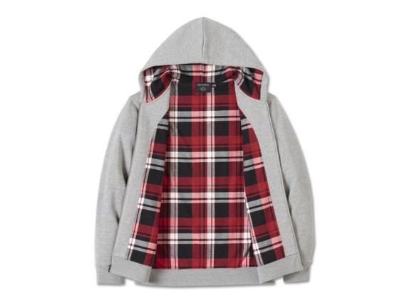 96009-25VM/000M, HOODIE-KNIT,GREY