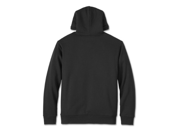 96107-25VM/000M, HOODIE-KNIT,BLACK