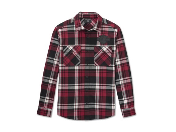 96138-25VM/000M, SHIRT-WOVEN,RED PLAID