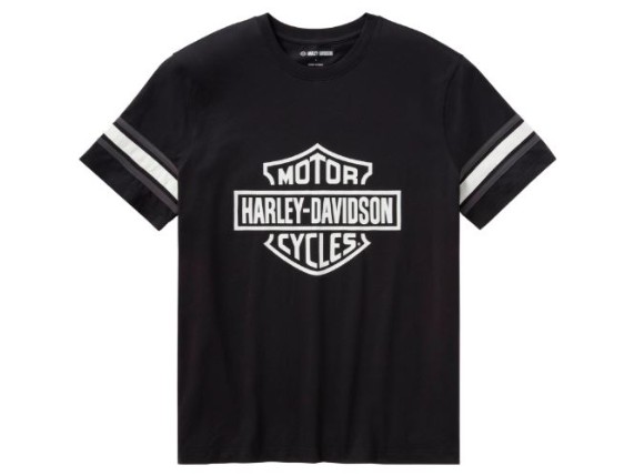96155-26VM/000M, TEE-KNIT,BLACK