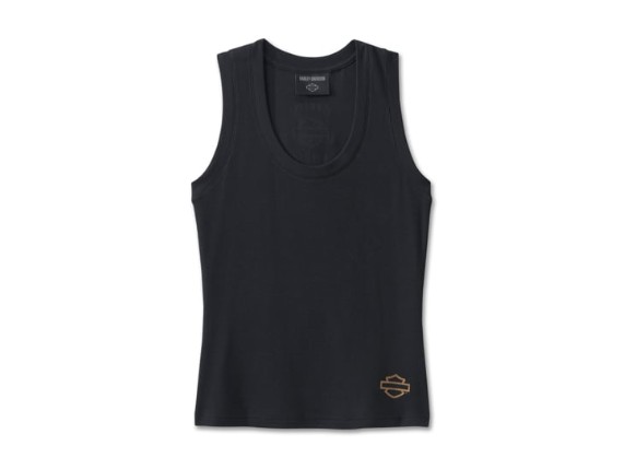 96181-25VW/002S, TANK-KNIT,BLACK
