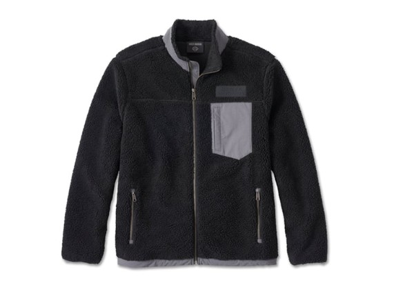 96187-20VM/000L, JACKET-KNIT,BLACK