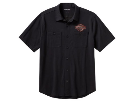 96187-26VM/000M, SHIRT-KNIT,BLACK
