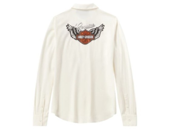 96272-26VW/000M, SHIRT-WOVEN,OFF WHITE