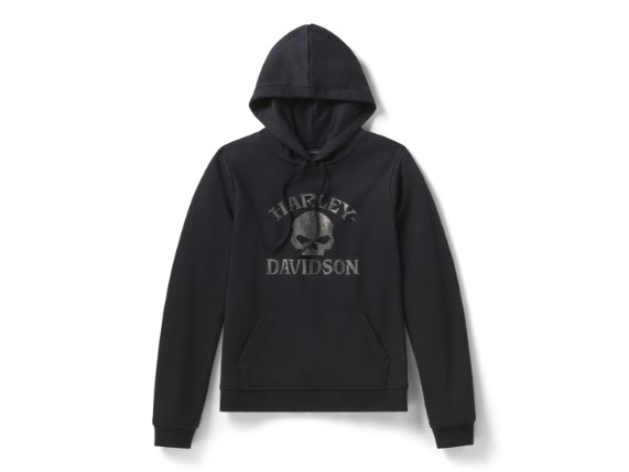 96309-26VW/000S, HOODIE-KNIT,BLACK