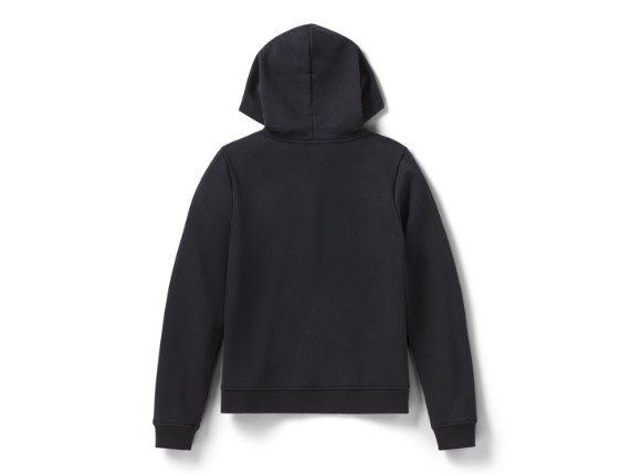 96309-26VW/000S, HOODIE-KNIT,BLACK