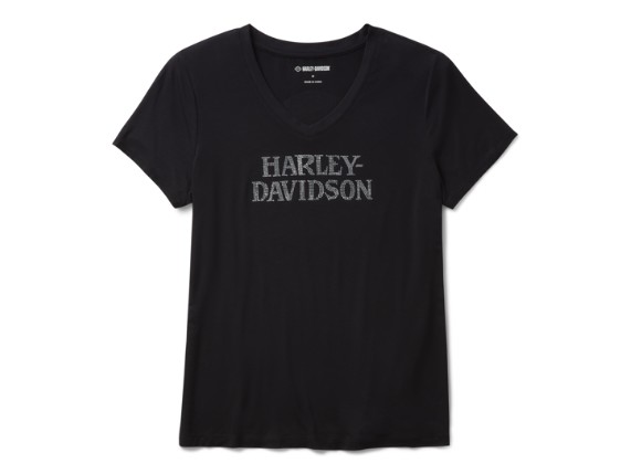 96333-26VW/000S, TEE-KNIT,BLACK